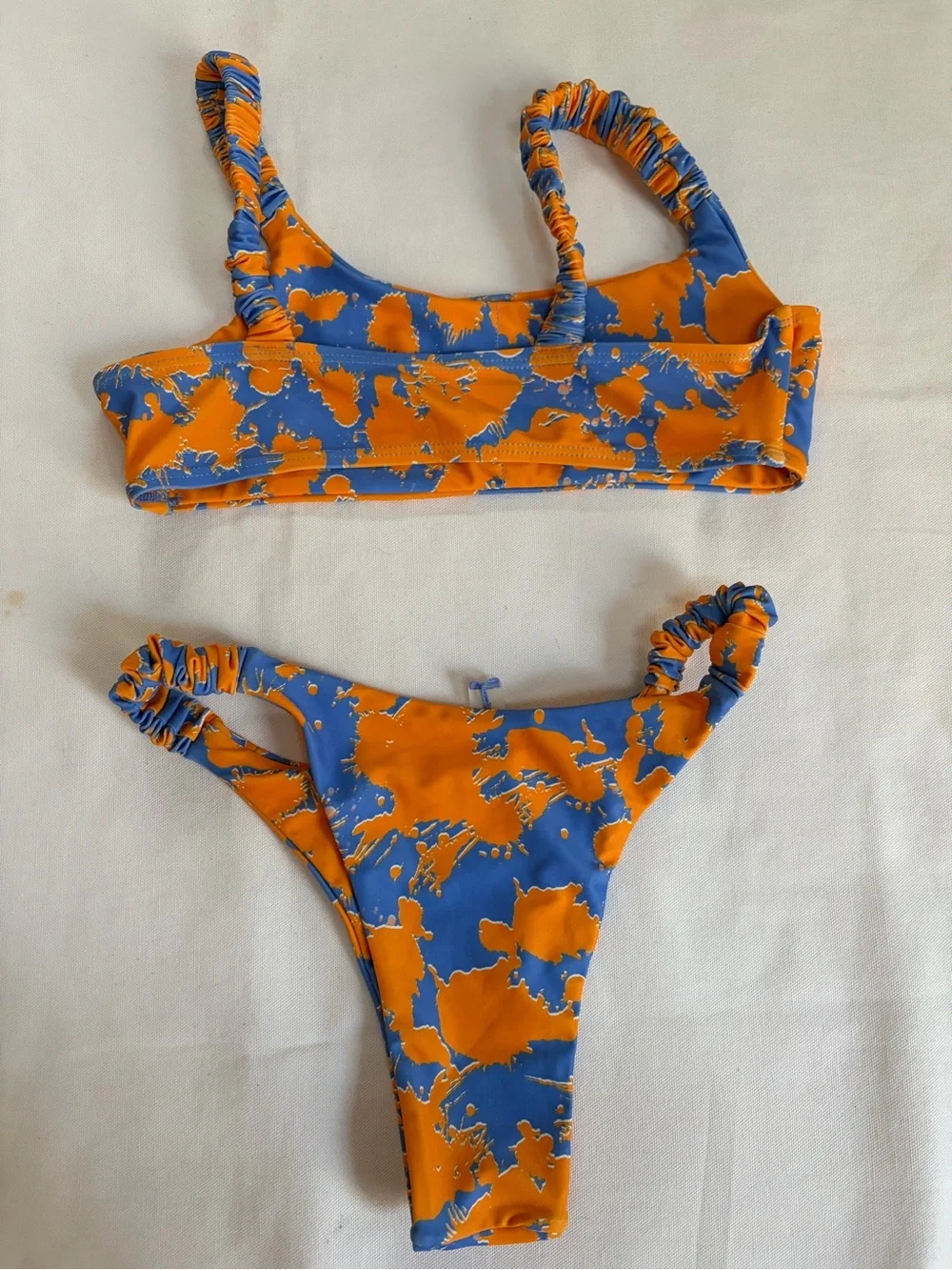 Zaful orange purple